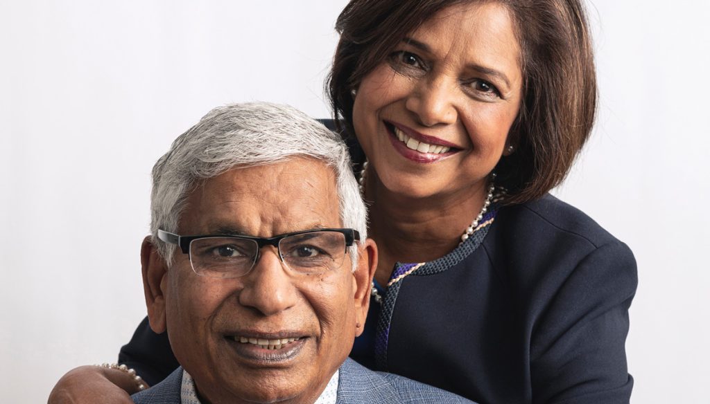 Photo of Radhe and Krishna Gupta.